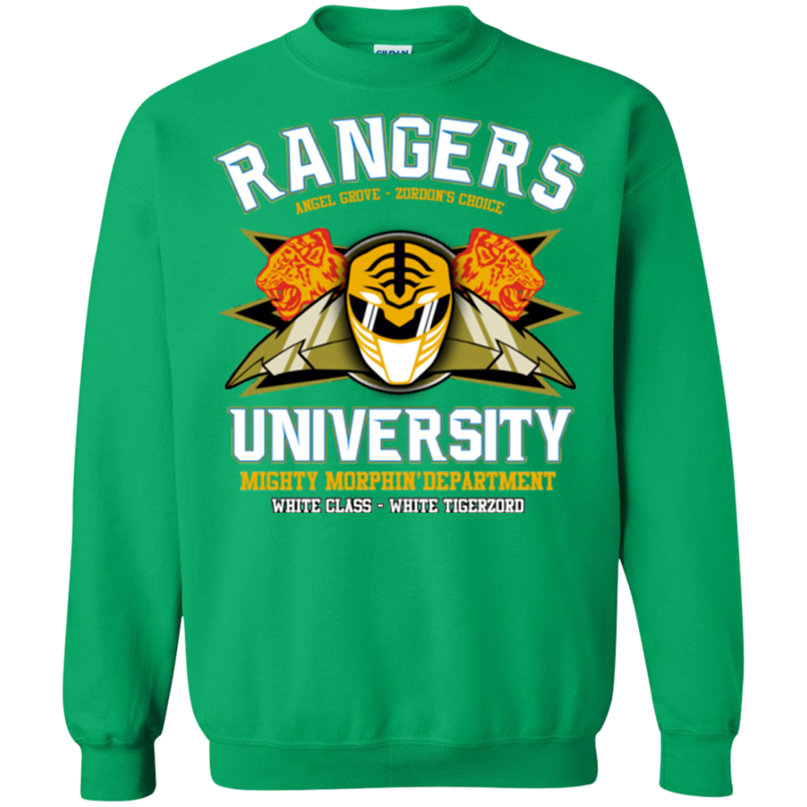 Rangers U White Ranger Crewneck Sweatshirt