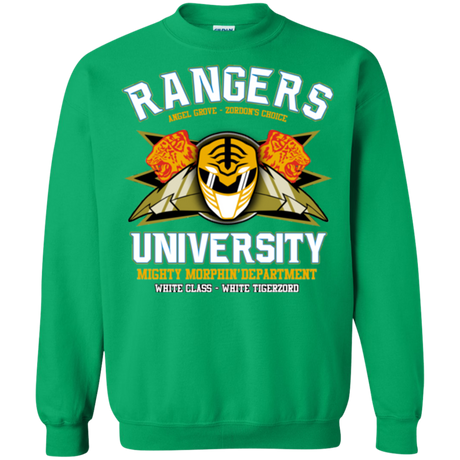 Rangers U White Ranger Crewneck Sweatshirt