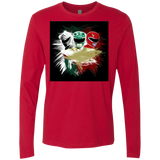 White Green Red Men's Premium Long Sleeve