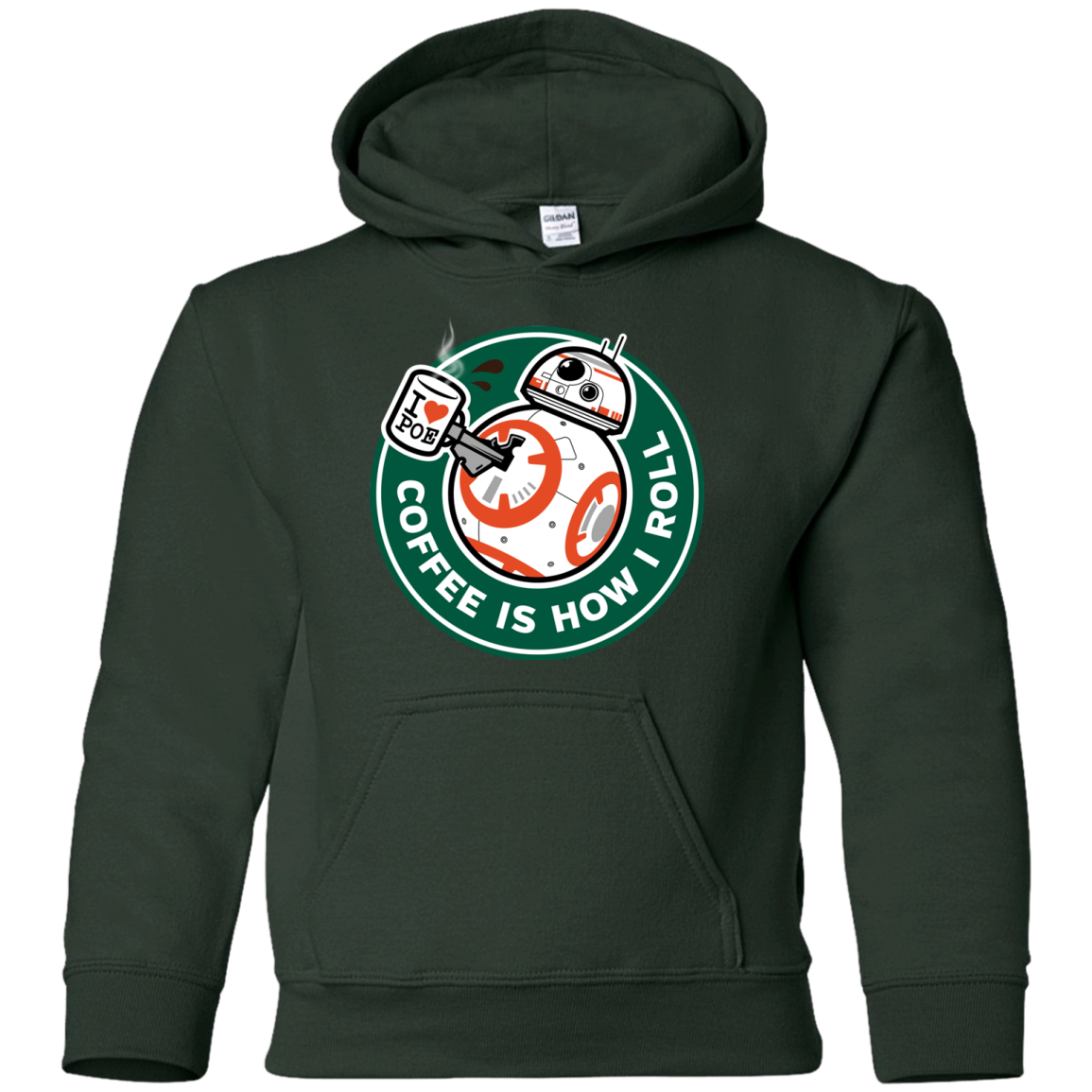 How I Roll Youth Hoodie