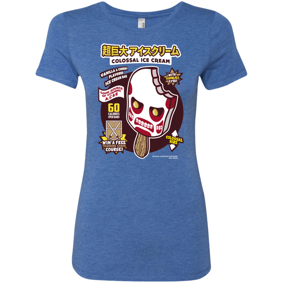 Colossal Ice Cream Women's Triblend T-Shirt