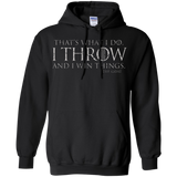 I Throw Pullover Hoodie