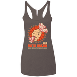 Vote Bacon In 2018 Women's Triblend Racerback Tank