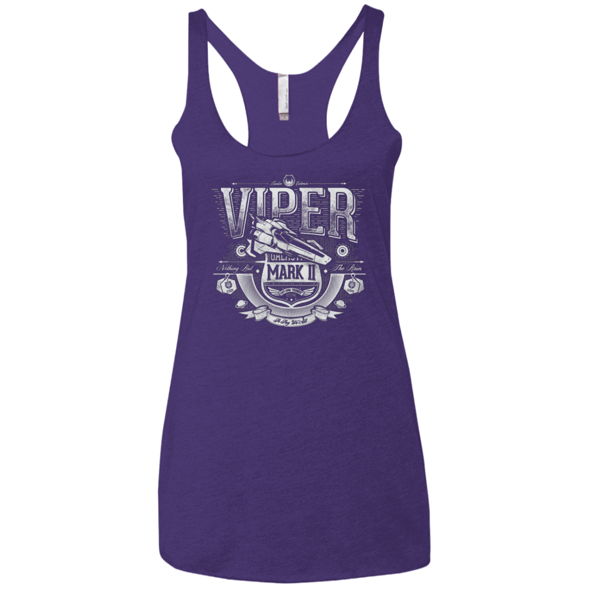 Colonial Fighter Women's Triblend Racerback Tank