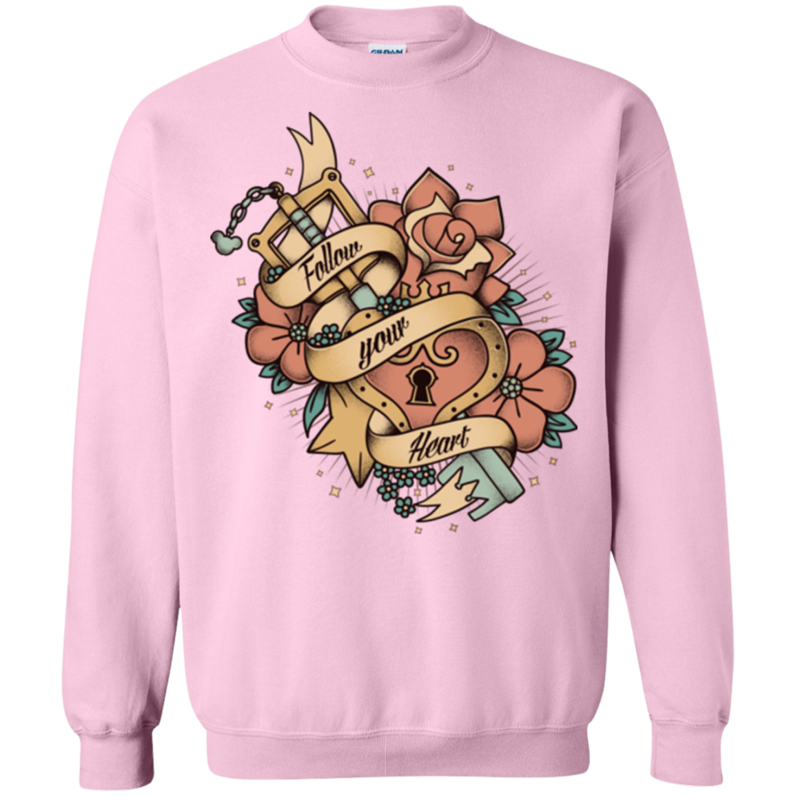 Follow your heart Crewneck Sweatshirt