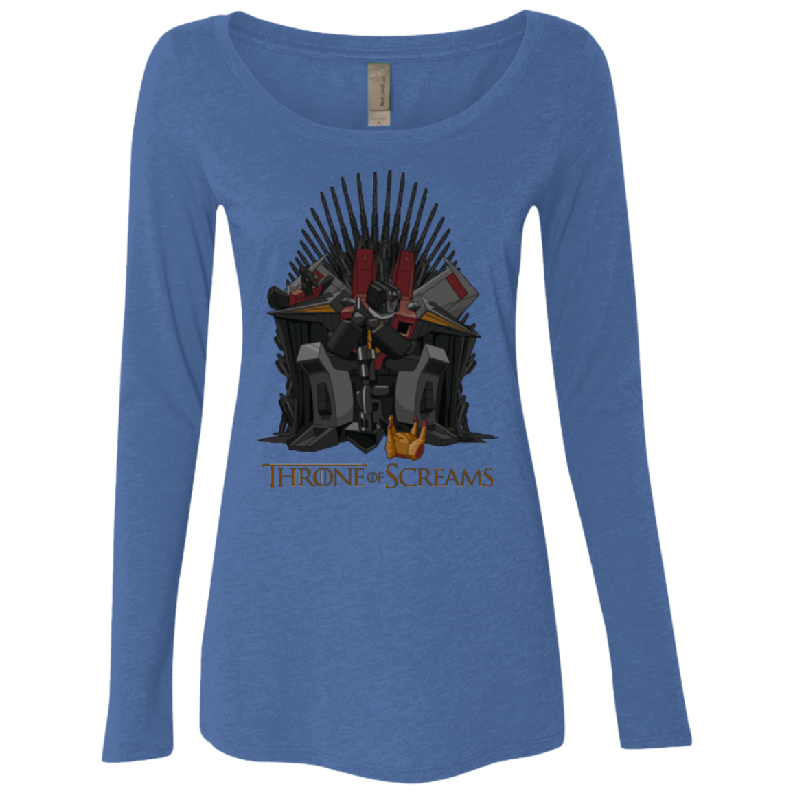 Throne Of Screams Women's Triblend Long Sleeve Shirt