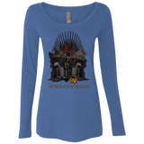 Throne Of Screams Women's Triblend Long Sleeve Shirt