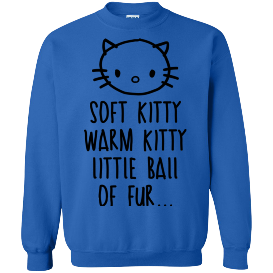 Weird Kitty Crewneck Sweatshirt