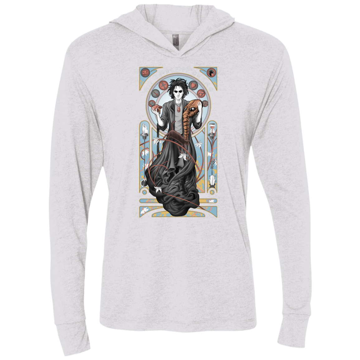 An Endless Dream Triblend Long Sleeve Hoodie Tee