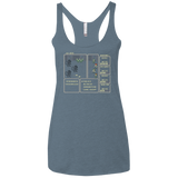 Xeno RPG Women's Triblend Racerback Tank