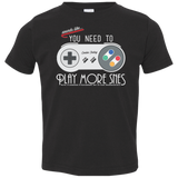 Evolve Today! Play More SNES Toddler Premium T-Shirt