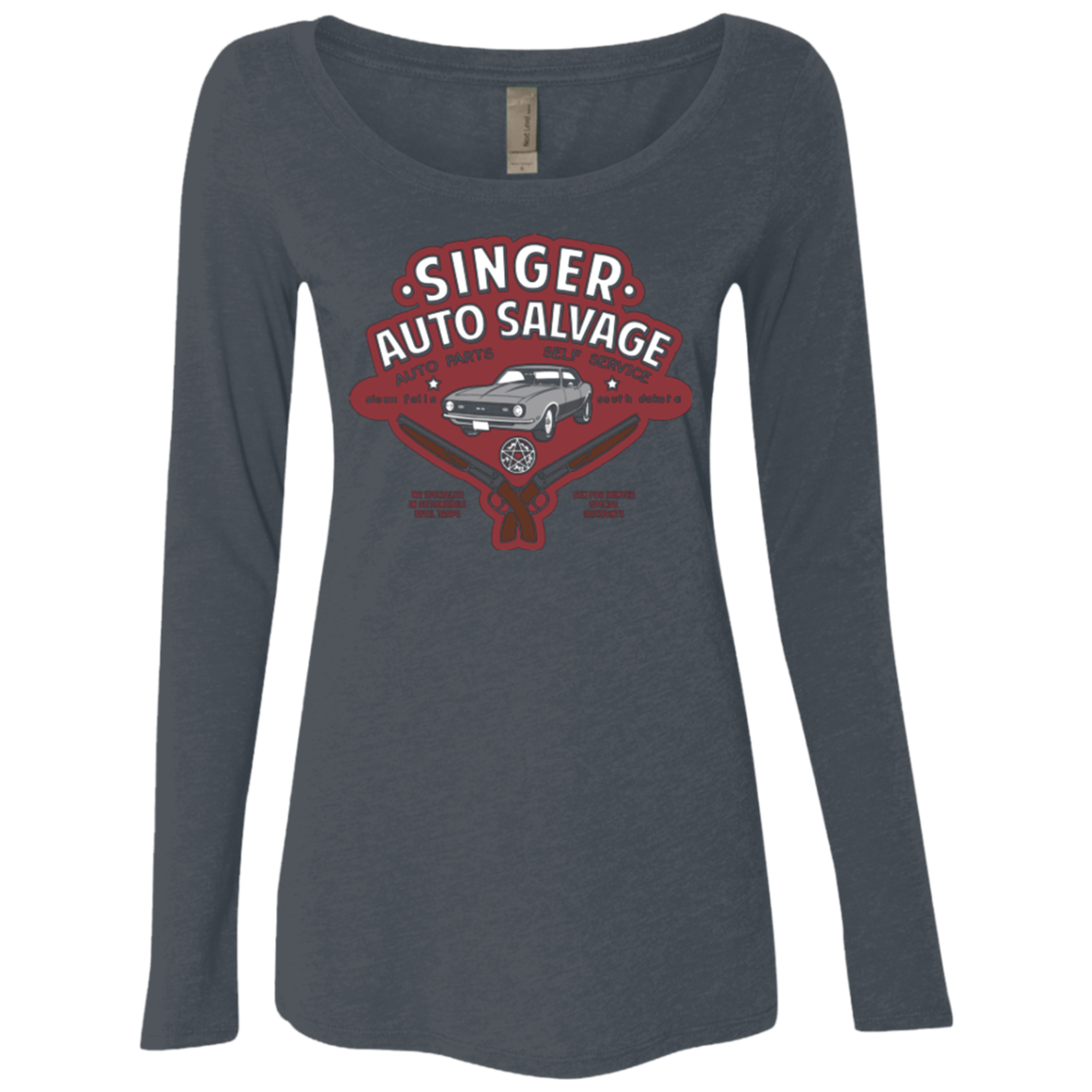 Singer Auto Salvage Women's Triblend Long Sleeve Shirt