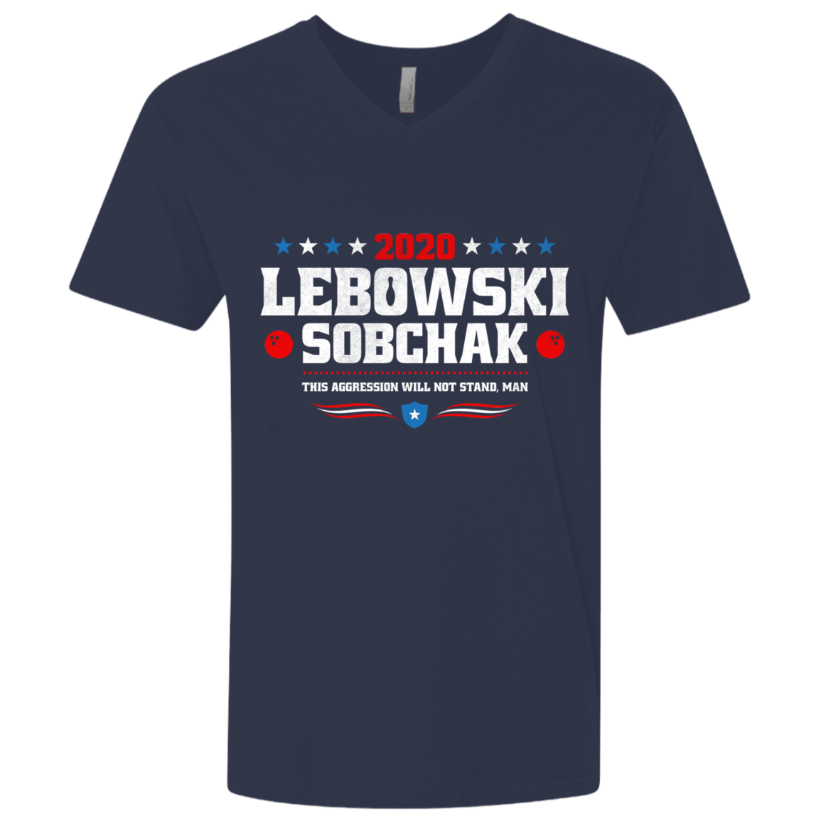 Lebowski Sobchak Men's Premium V-Neck