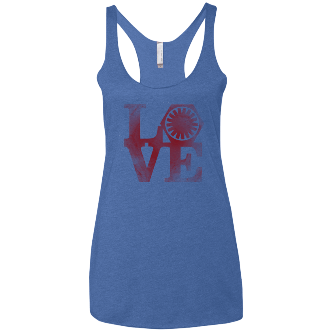 LOVE First Order Women's Triblend Racerback Tank