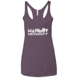 Warboy University Women's Triblend Racerback Tank