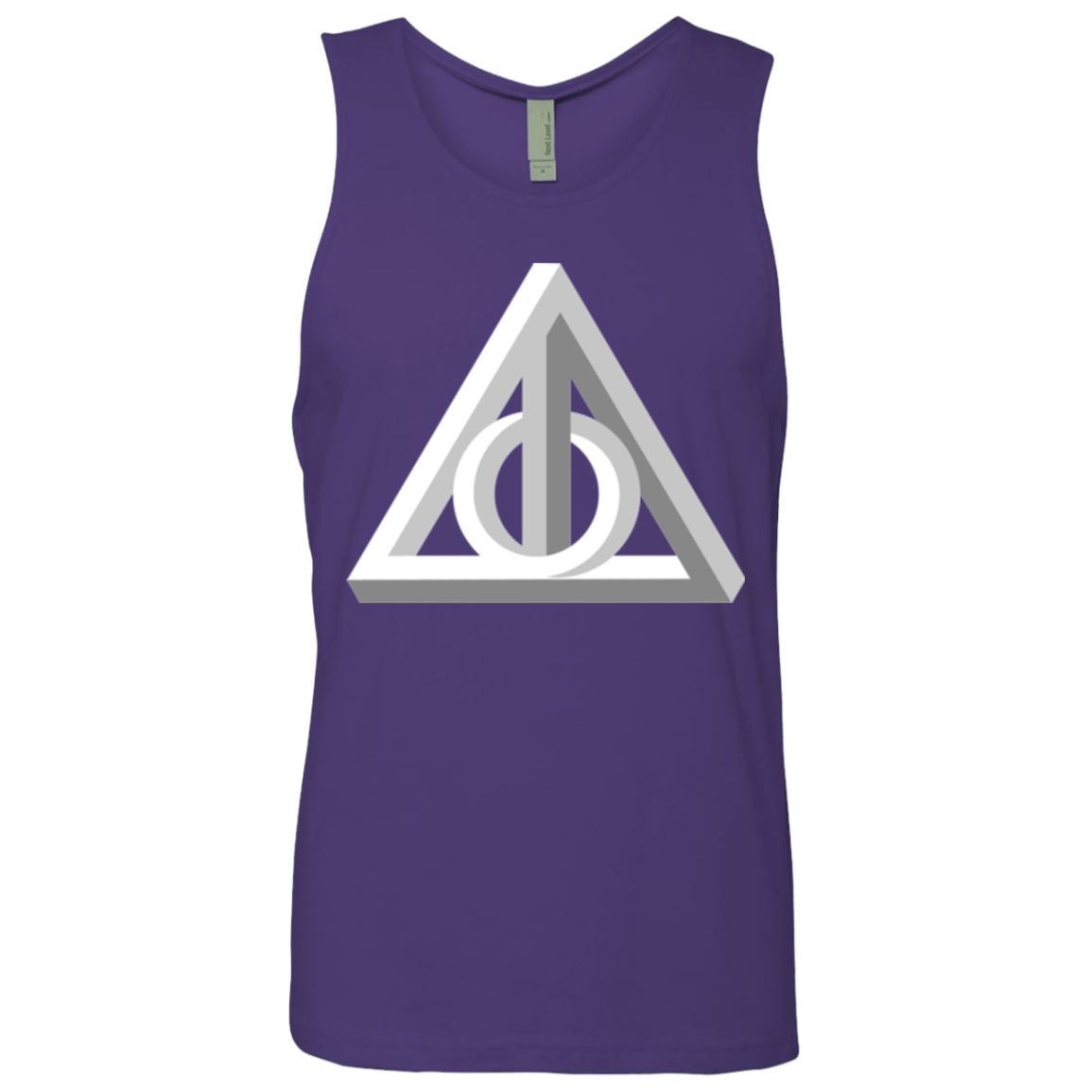Deathly Impossible Hallows Men's Premium Tank Top