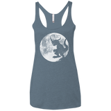 Digimon time Women's Triblend Racerback Tank