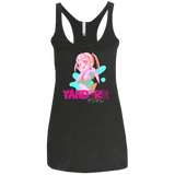 Yandere Women's Triblend Racerback Tank