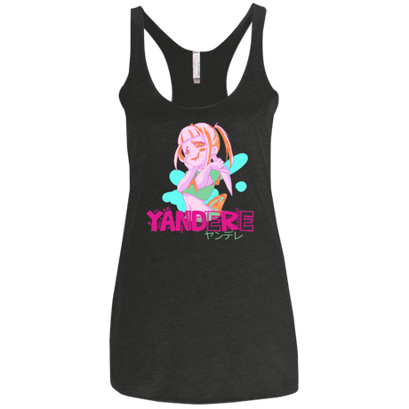 Yandere Women's Triblend Racerback Tank