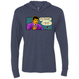 NDGT good thing Triblend Long Sleeve Hoodie Tee