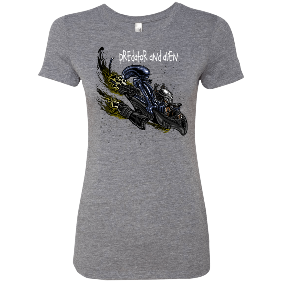 Predator and Alien Women's Triblend T-Shirt