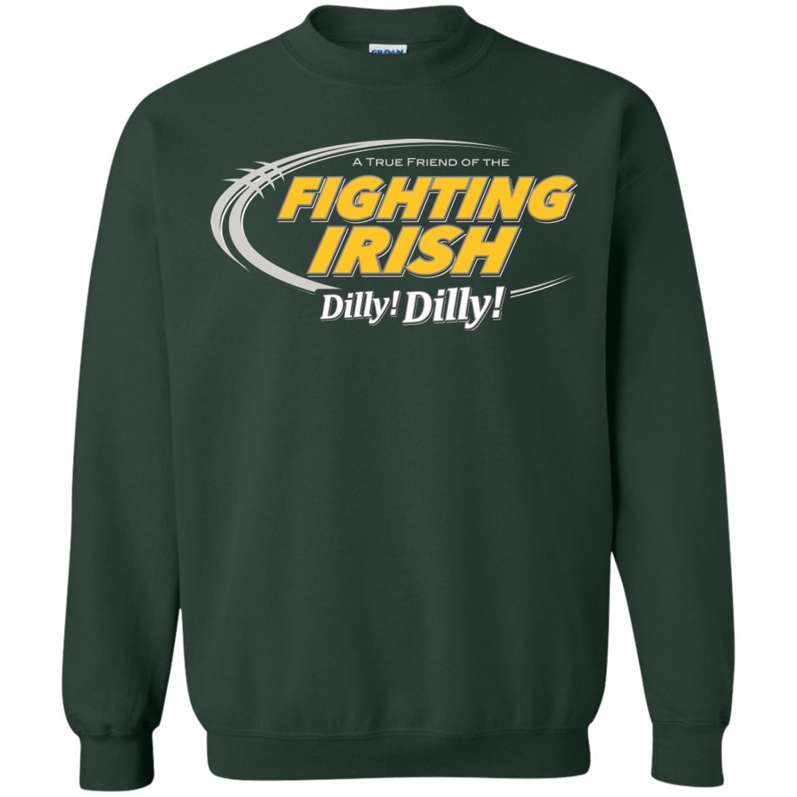 Notre Dame Dilly Dilly Crewneck Sweatshirt