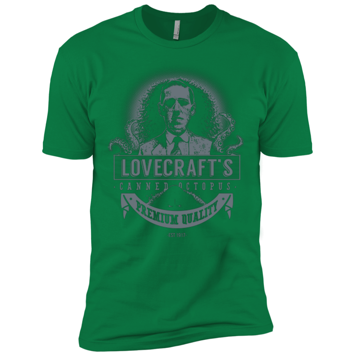 Lovecraft Canned Octopus Men's Premium T-Shirt