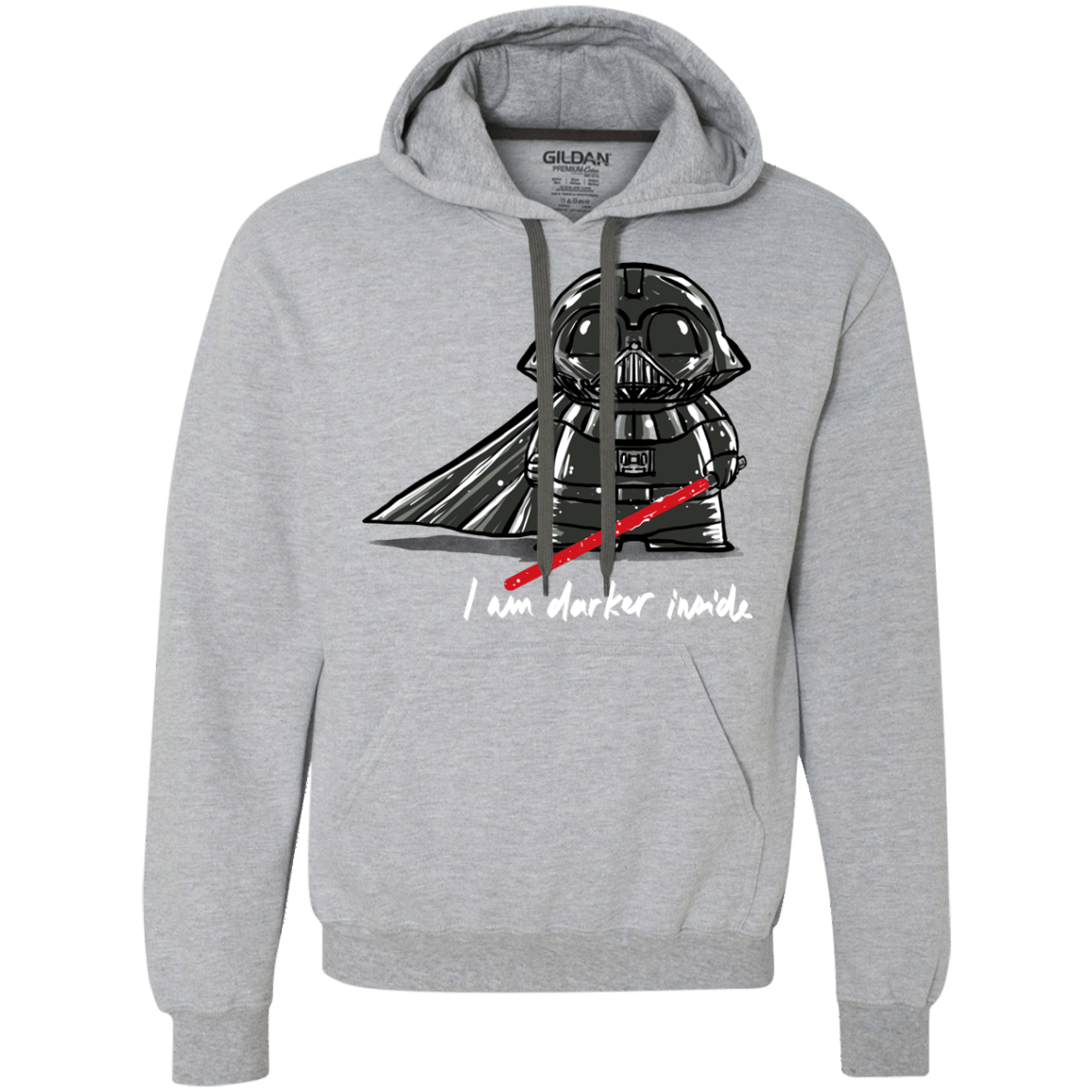 Sweatshirts Sport Grey / S Darker Inside Premium Fleece Hoodie