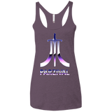 Parzival Retro Women's Triblend Racerback Tank