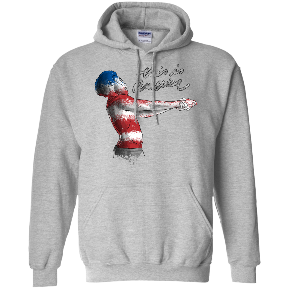 America Pullover Hoodie