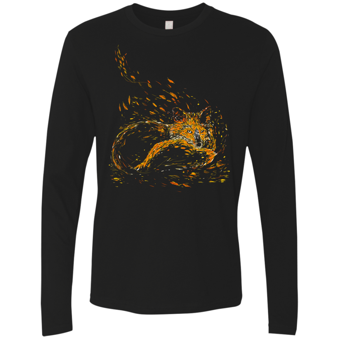 Cameo Fox Men's Premium Long Sleeve
