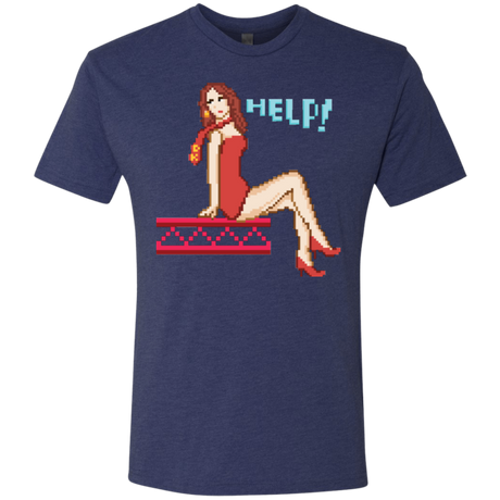 Pixel Pinup Pauline Men's Triblend T-Shirt