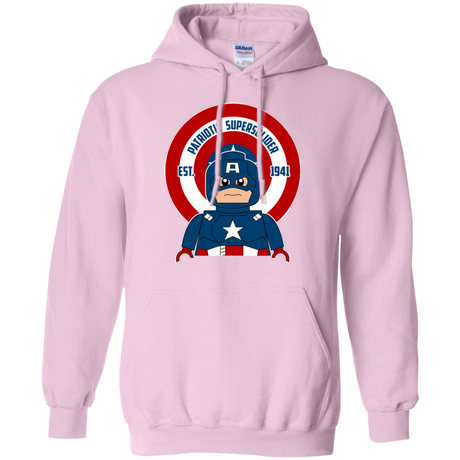 Patriotic Supersoldier Pullover Hoodie