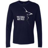 YOU SHALL NOT PASS (2) Men's Premium Long Sleeve