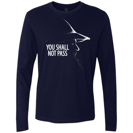 YOU SHALL NOT PASS (2) Men's Premium Long Sleeve