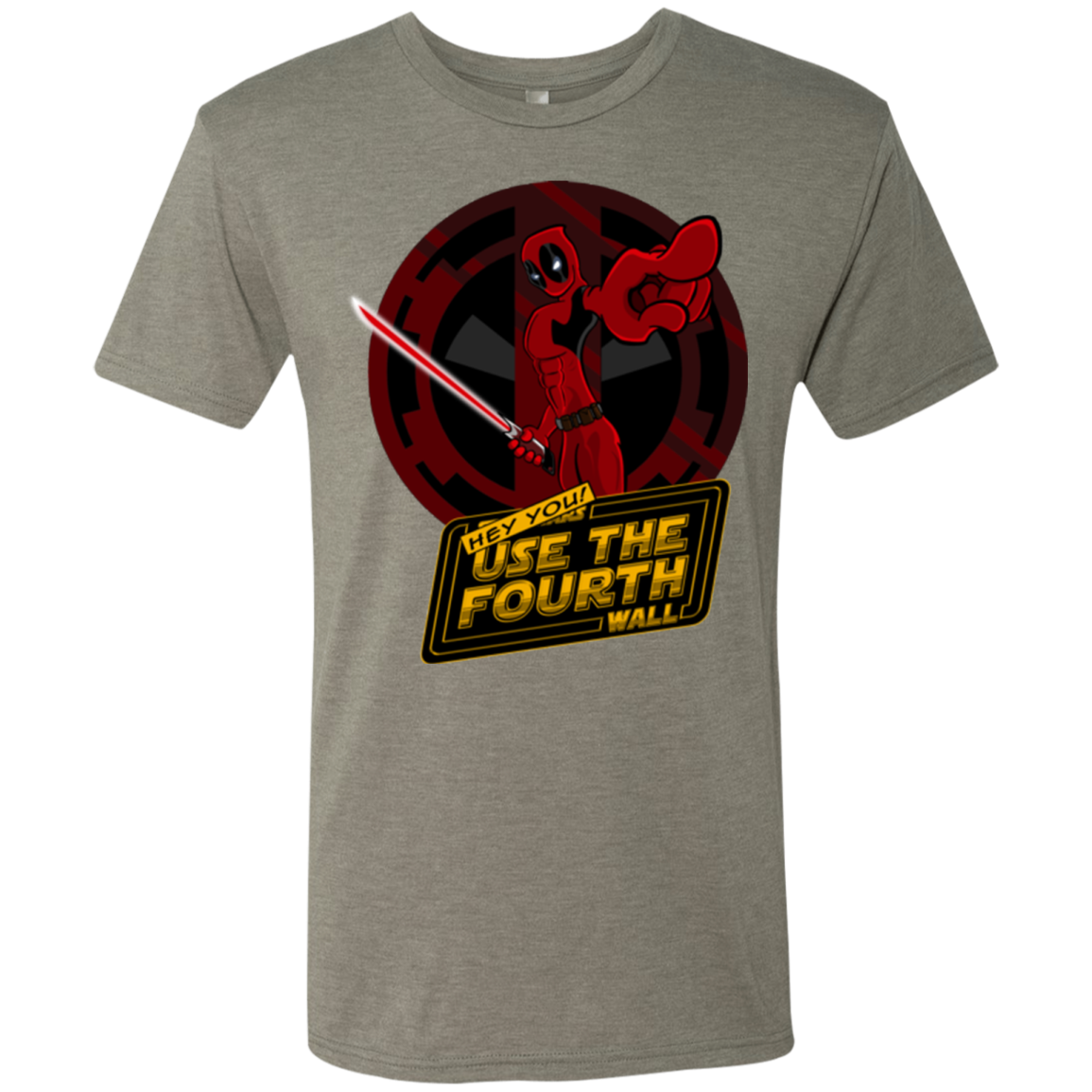 Use The Fourth Wall Men's Triblend T-Shirt