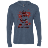Keep passenger Triblend Long Sleeve Hoodie Tee