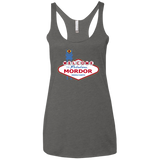 Viva Mordor Women's Triblend Racerback Tank