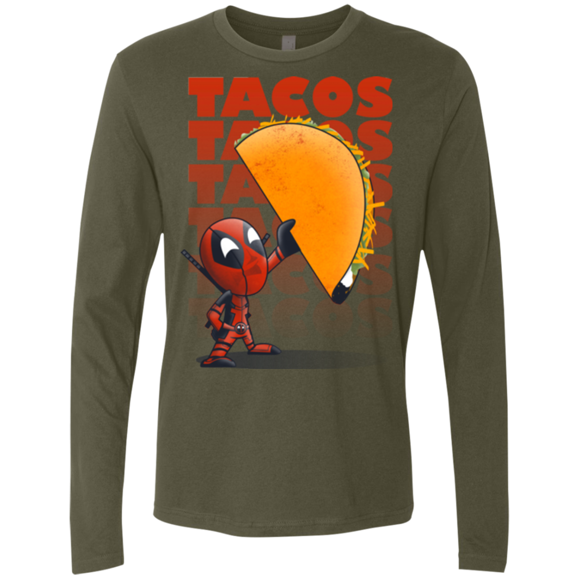 Tacos Men's Premium Long Sleeve
