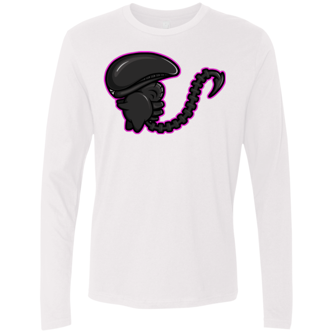 Super Cute Alien Men's Premium Long Sleeve