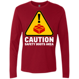 Watch Your Step Men's Premium Long Sleeve