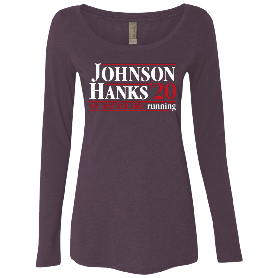 Johnson Hanks 2020 Women's Triblend Long Sleeve Shirt