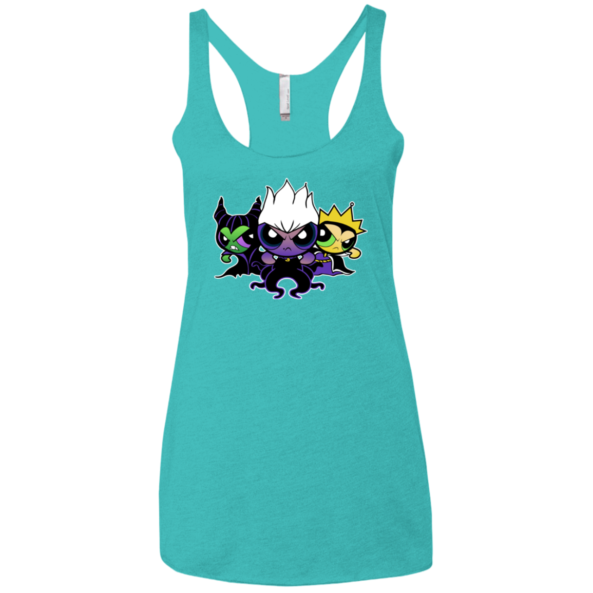 Villain Puff Girls Women's Triblend Racerback Tank