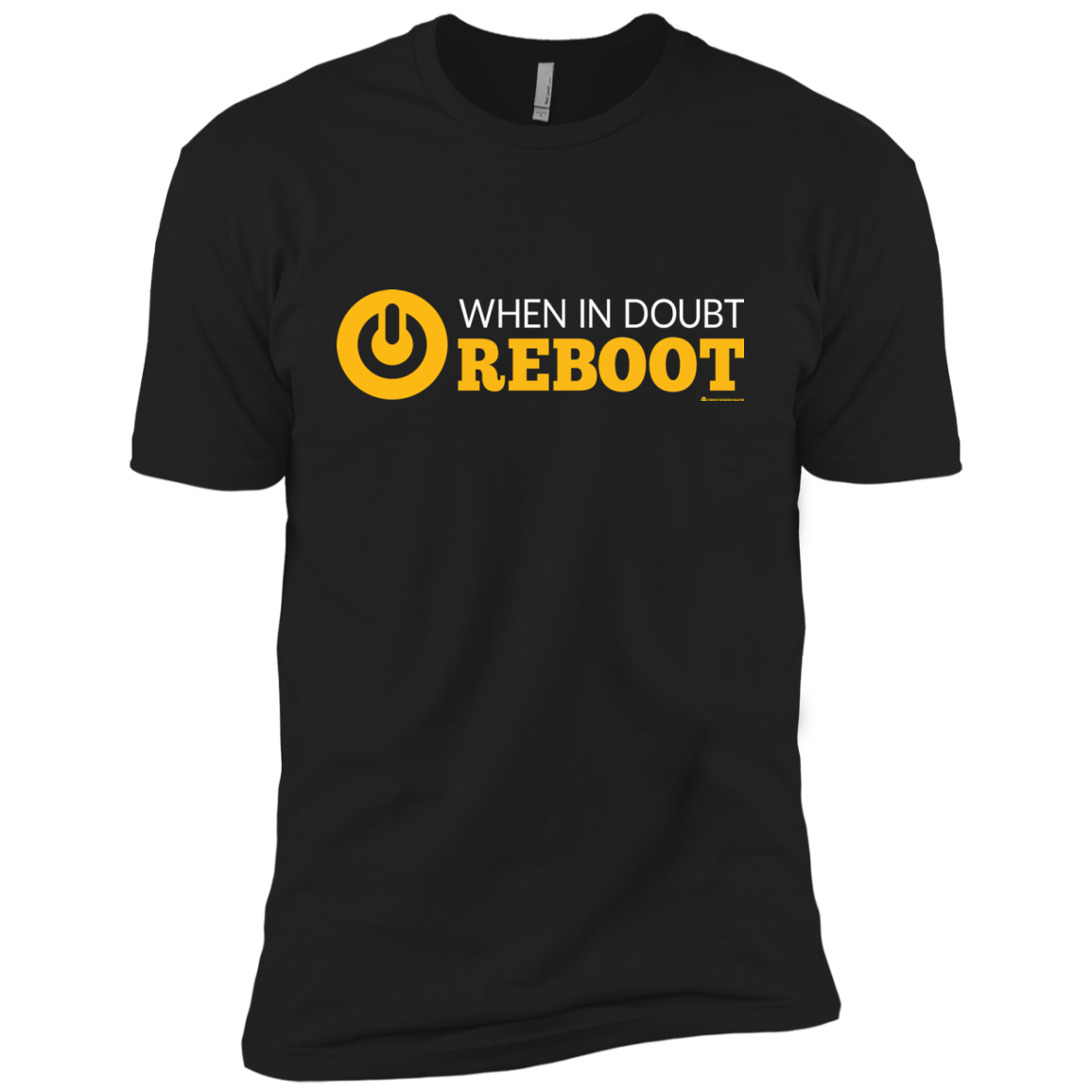When In Doubt Reboot Boys Premium T-Shirt