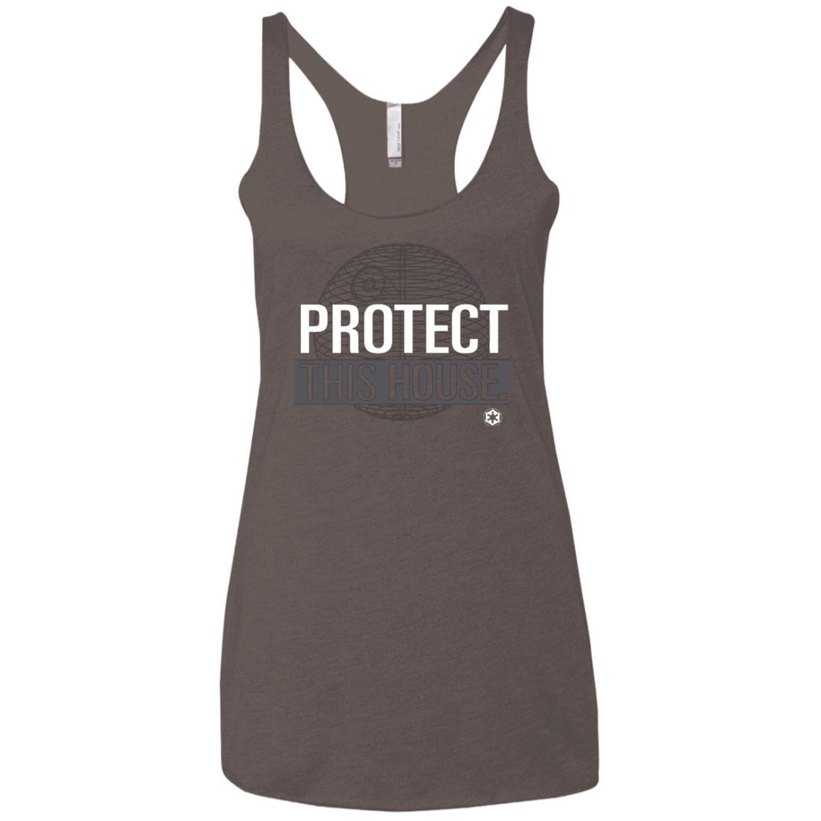 Protect This House Women's Triblend Racerback Tank