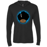 Up Moss Triblend Long Sleeve Hoodie Tee