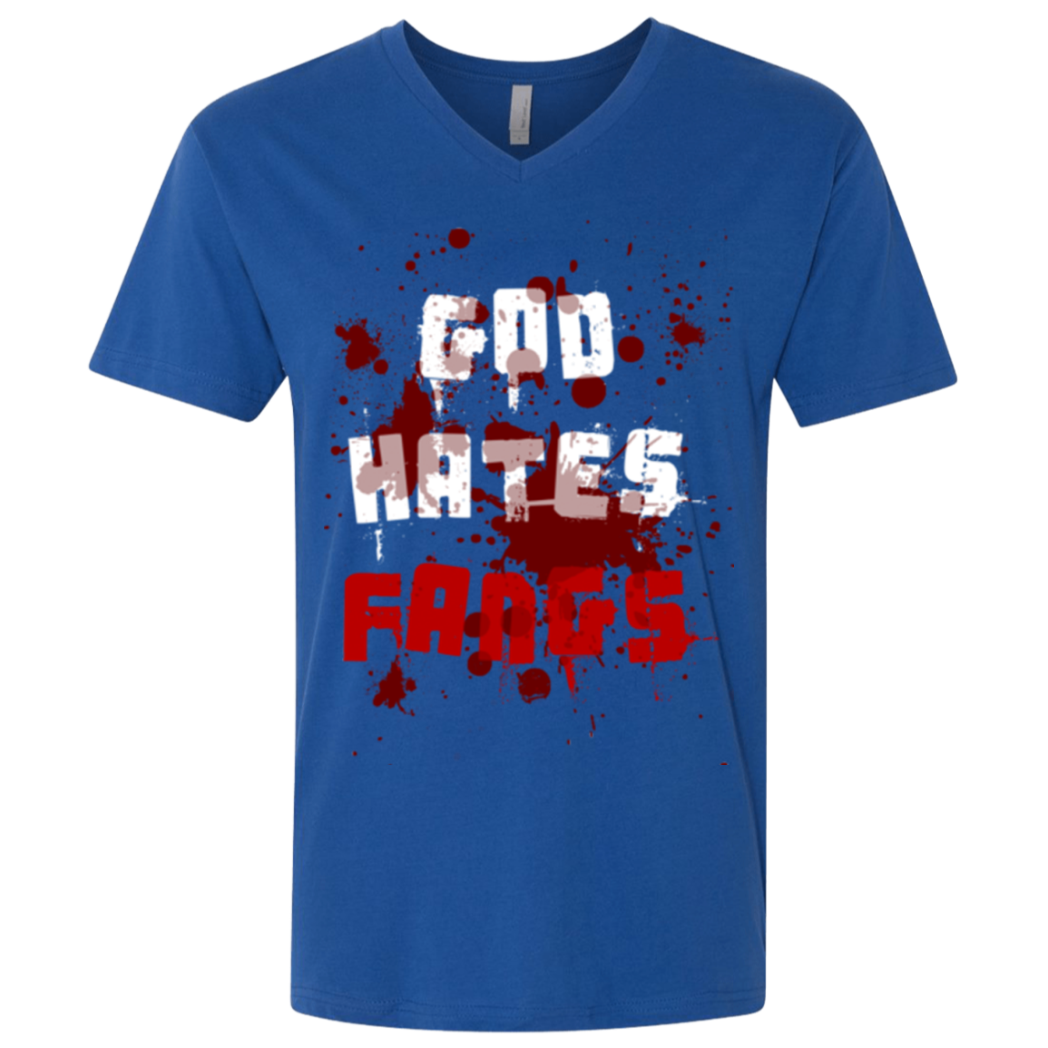 God hates fangs Men's Premium V-Neck