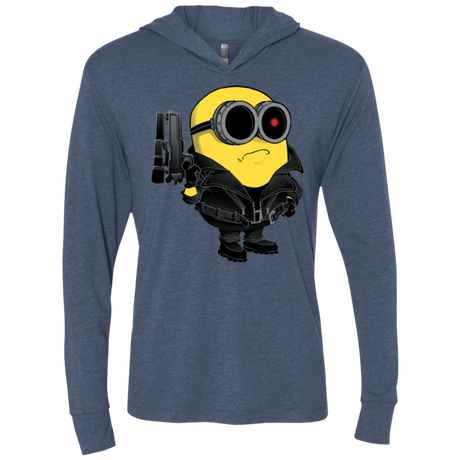 Terminion Triblend Long Sleeve Hoodie Tee