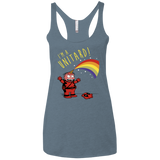 unitard-Raffiti Women's Triblend Racerback Tank