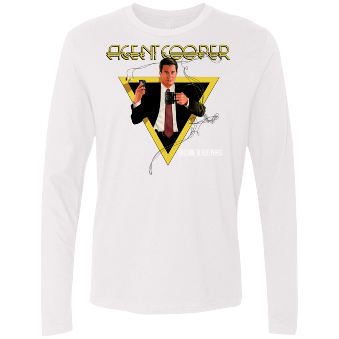 Agent Cooper Men's Premium Long Sleeve